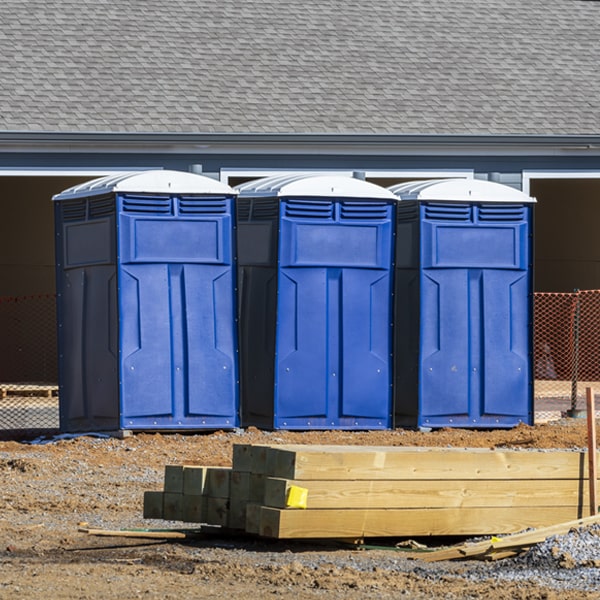 is there a specific order in which to place multiple porta potties in Palermo New York